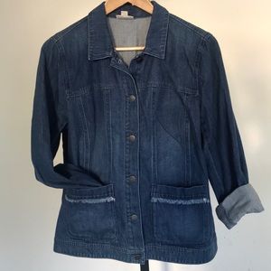 J Jill denim jacket.